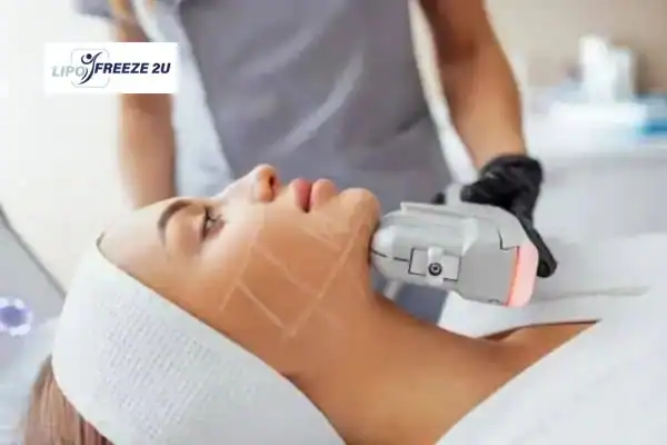 image of HIFU Sandwich treatment in progress.