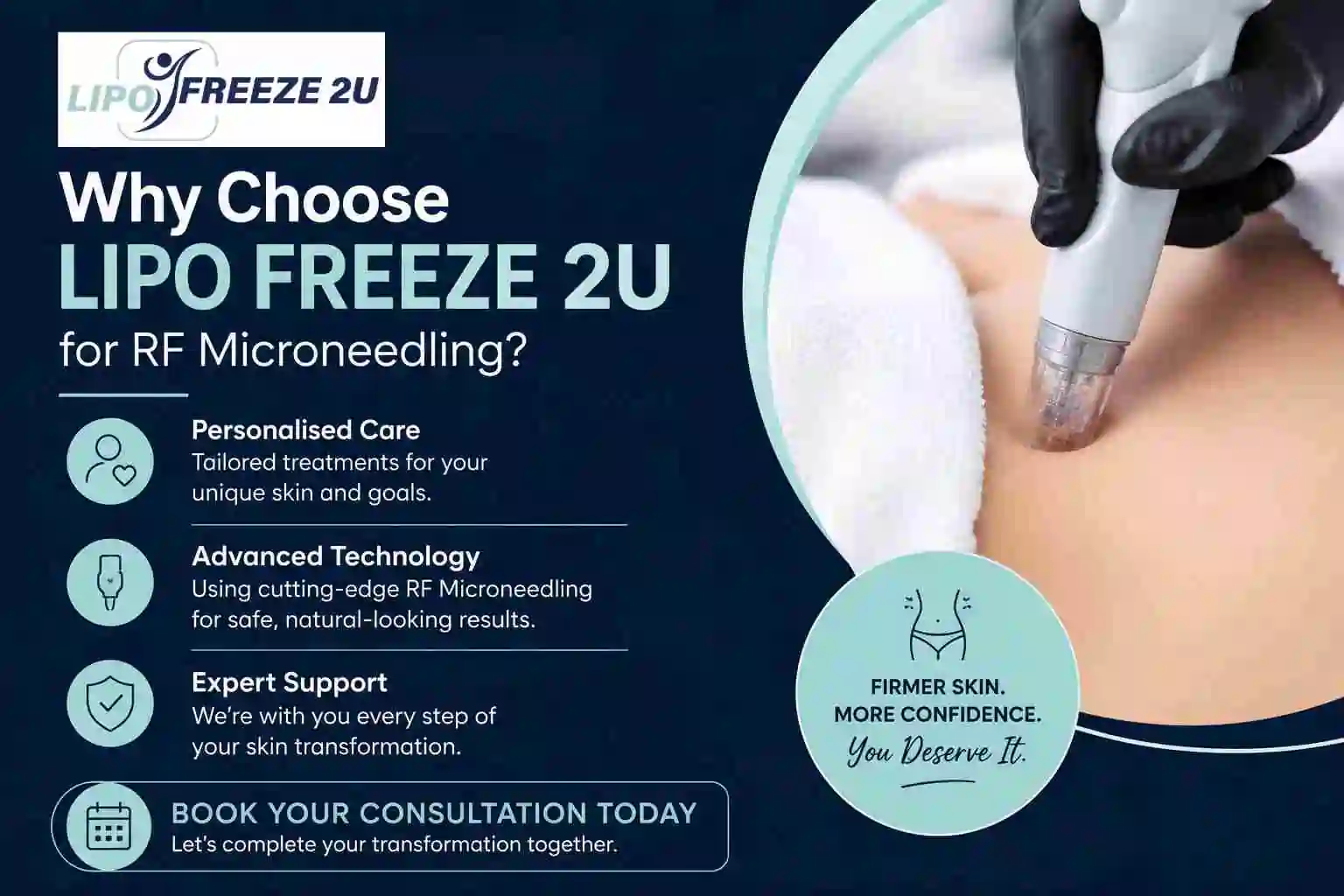 Why Choose LIPO FREEZE 2U for RF Microneedling Sandwich?